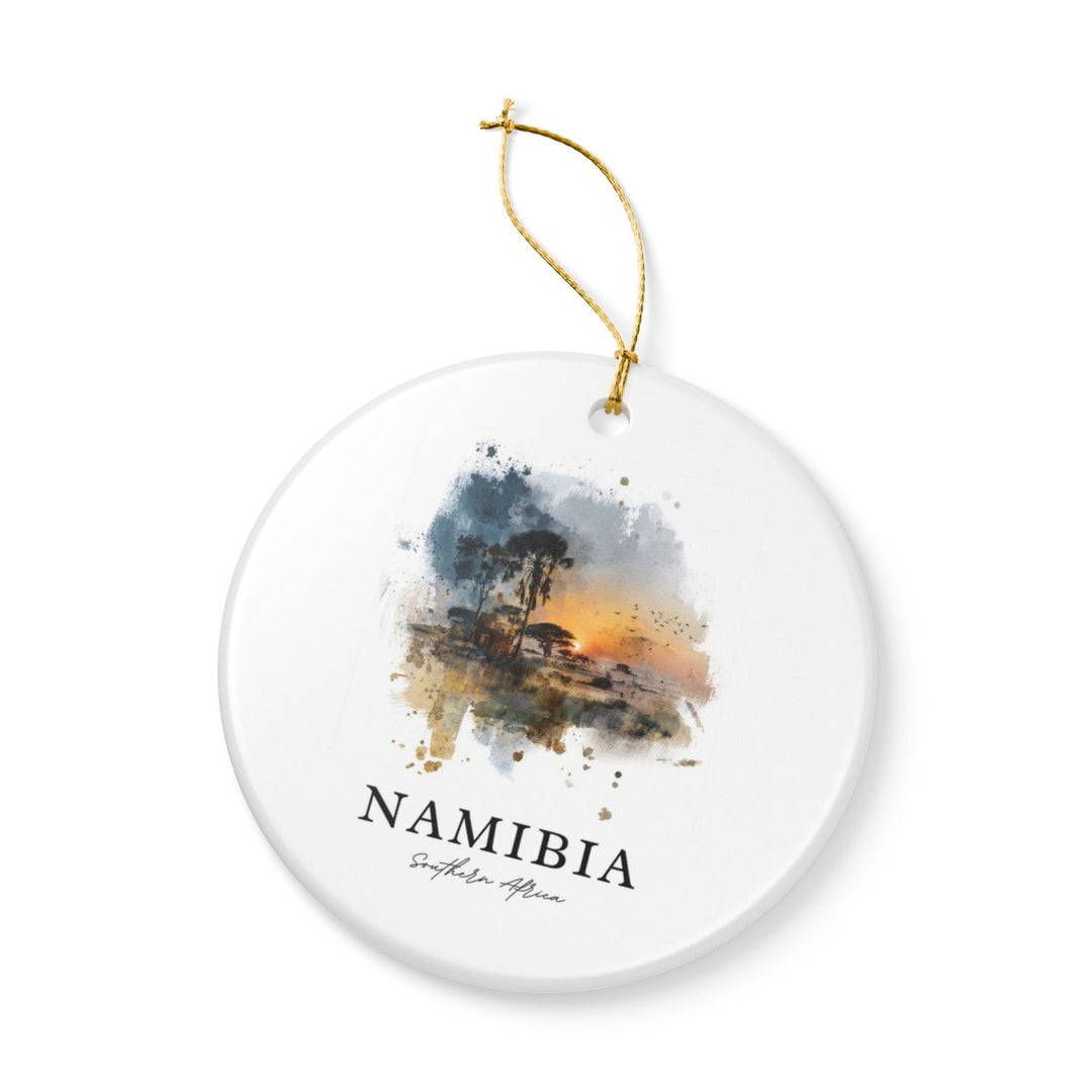 Namibia Ornament: Unique Namibia Souvenir, Namibia Xmas Decor, and Authentic Namibia Gift