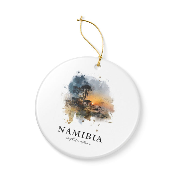 Namibia Ornament: Unique Namibia Souvenir, Namibia Xmas Decor, and Authentic Namibia Gift