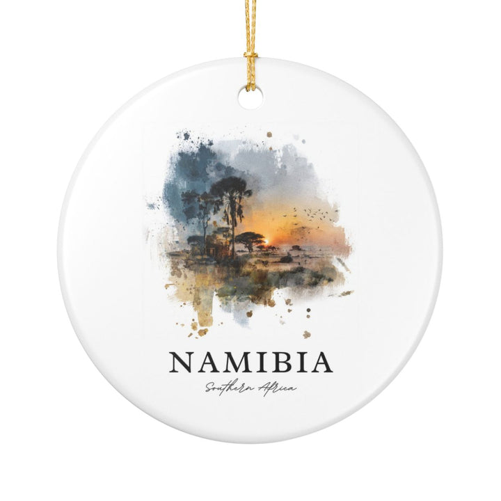 Namibia Ornament: Unique Namibia Souvenir, Namibia Xmas Decor, and Authentic Namibia Gift