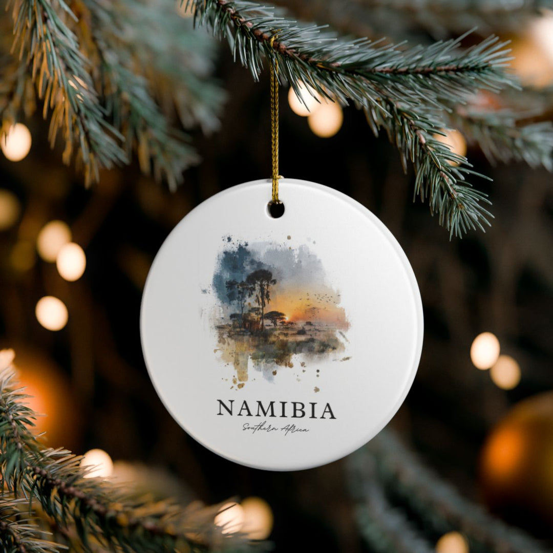 Namibia Ornament: Unique Namibia Souvenir, Namibia Xmas Decor, and Authentic Namibia Gift