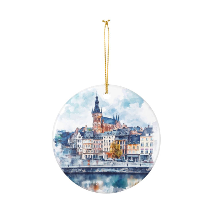 Namur Belgium Ornament: Unique Namur Souvenir, Namur Belgium Xmas Decor, and Authentic Namur Gift