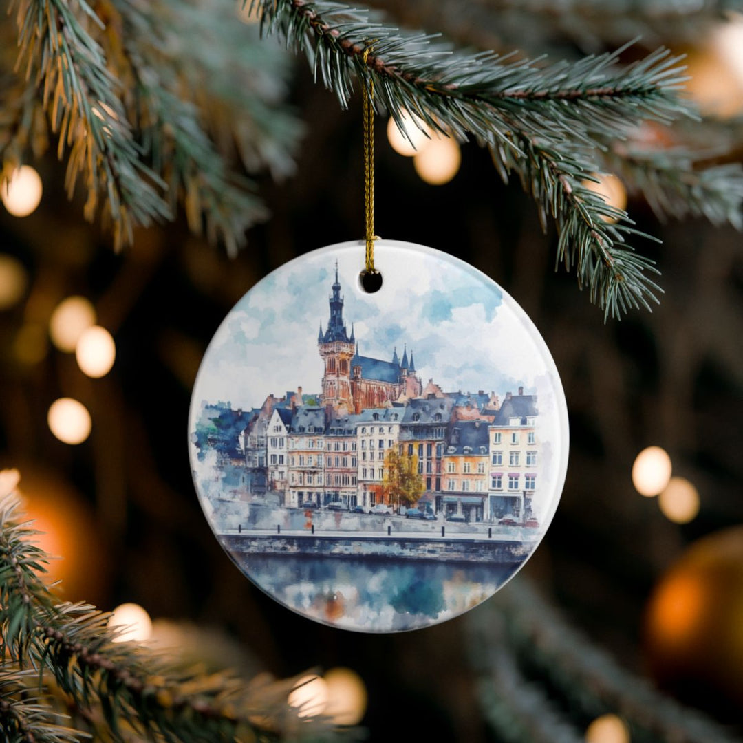 Namur Belgium Ornament: Unique Namur Souvenir, Namur Belgium Xmas Decor, and Authentic Namur Gift