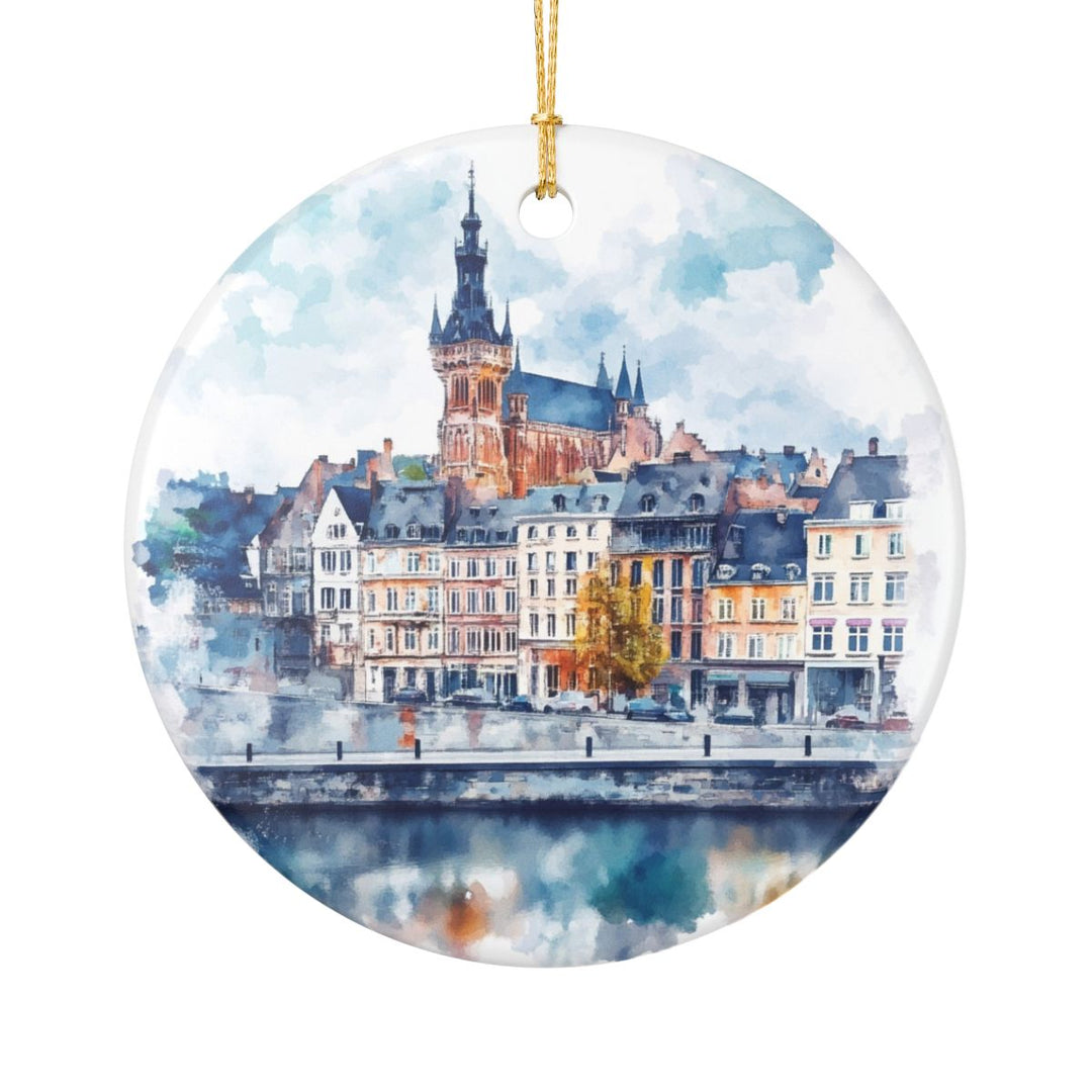 Namur Belgium Ornament: Unique Namur Souvenir, Namur Belgium Xmas Decor, and Authentic Namur Gift