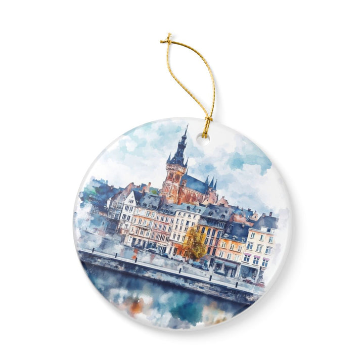 Namur Belgium Ornament: Unique Namur Souvenir, Namur Belgium Xmas Decor, and Authentic Namur Gift