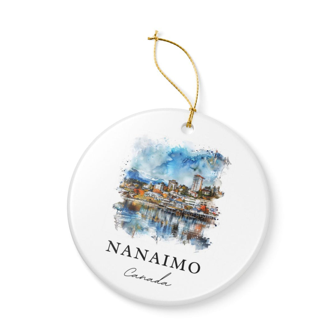 Nanaimo Canada Ornament: Unique Nanaimo Souvenir, Nanaimo Canada Xmas Decor, and Authentic Nanaimo Gift