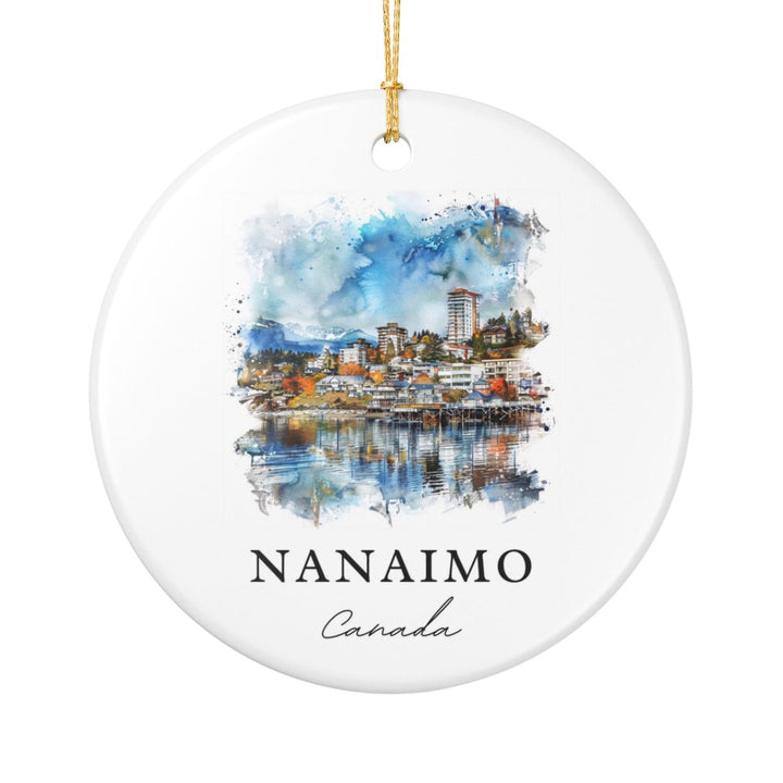 Nanaimo Canada Ornament: Unique Nanaimo Souvenir, Nanaimo Canada Xmas Decor, and Authentic Nanaimo Gift