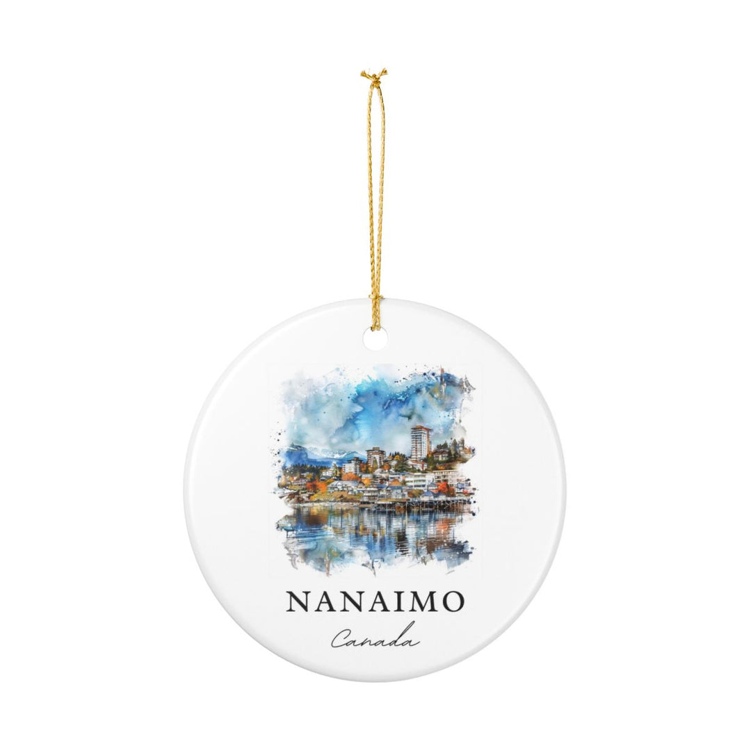 Nanaimo Canada Ornament: Unique Nanaimo Souvenir, Nanaimo Canada Xmas Decor, and Authentic Nanaimo Gift