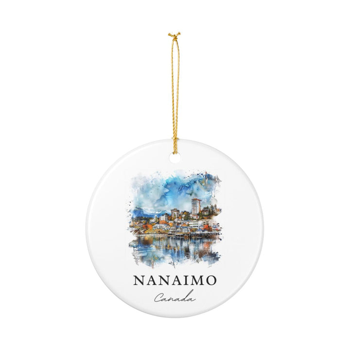 Nanaimo Canada Ornament: Unique Nanaimo Souvenir, Nanaimo Canada Xmas Decor, and Authentic Nanaimo Gift