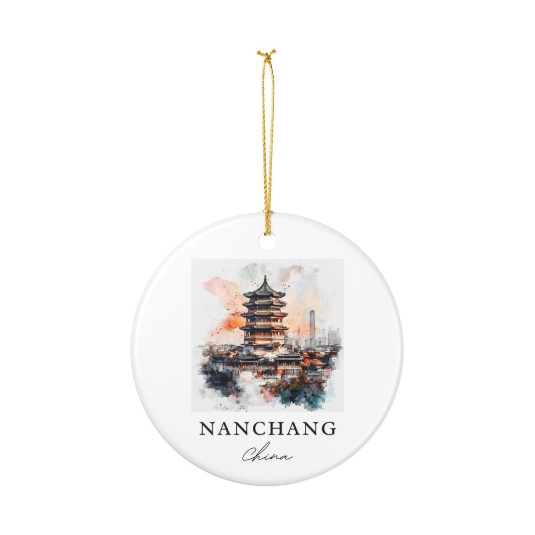 Nanchang China Ornament: Unique Nanchang Souvenir, Nanchang China Xmas Decor, and Authentic Nanchang Gift