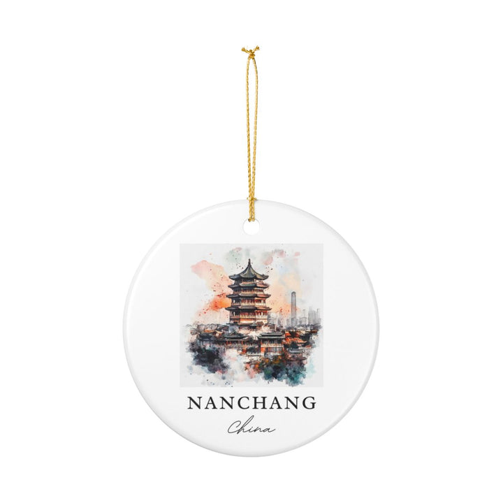 Nanchang China Ornament: Unique Nanchang Souvenir, Nanchang China Xmas Decor, and Authentic Nanchang Gift