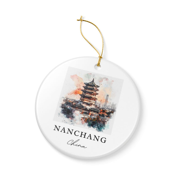Nanchang China Ornament: Unique Nanchang Souvenir, Nanchang China Xmas Decor, and Authentic Nanchang Gift