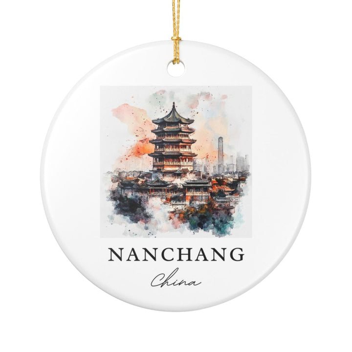 Nanchang China Ornament: Unique Nanchang Souvenir, Nanchang China Xmas Decor, and Authentic Nanchang Gift