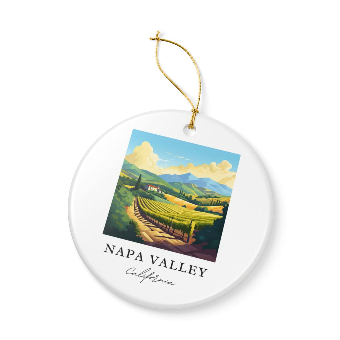Napa Valley California USA Ornament | Christmas Travel Souvenir Gift