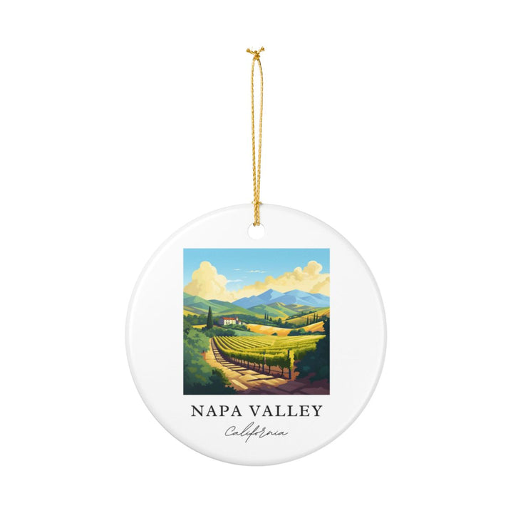 Napa Valley California USA Ornament | Christmas Travel Souvenir Gift