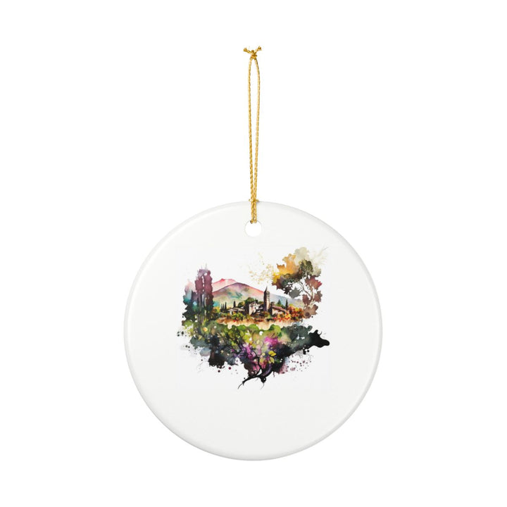 Napa Valley California USA Ornament: Unique Napa Valley Souvenir, Napa Valley California Xmas Decor, and Authentic Napa Valley Gift