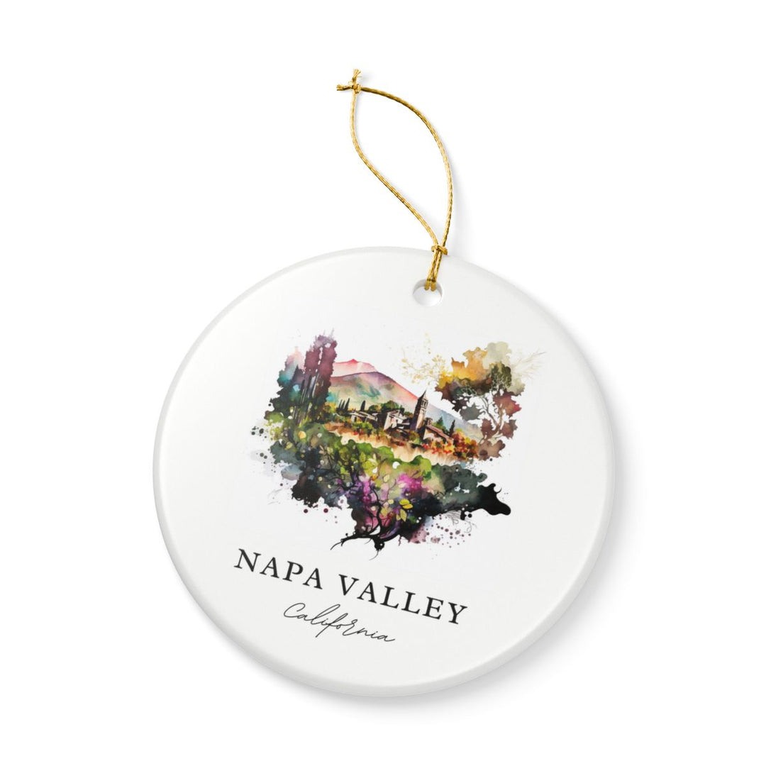Napa Valley California USA Ornament | Christmas Travel Souvenir Gift