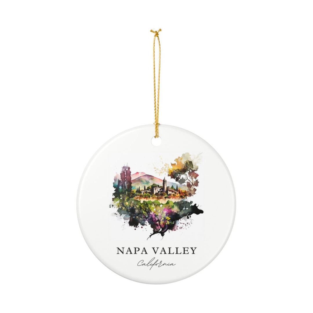 Napa Valley California USA Ornament | Christmas Travel Souvenir Gift