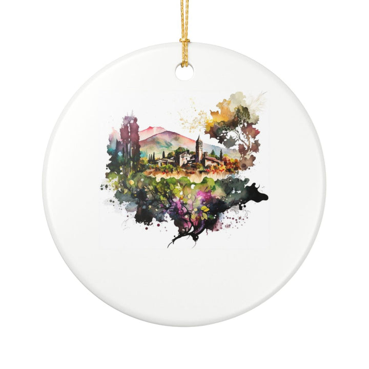Napa Valley California USA Ornament: Unique Napa Valley Souvenir, Napa Valley California Xmas Decor, and Authentic Napa Valley Gift