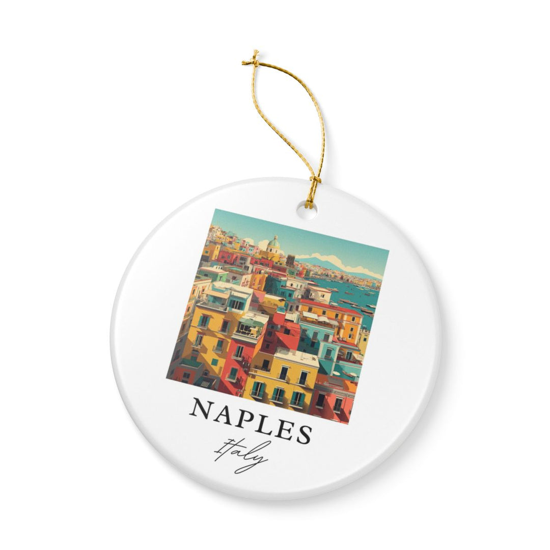 Naples Italy Ornament: Unique Naples Italy Souvenir, Naples Italy Xmas Decor, and Authentic Naples Italy Gift