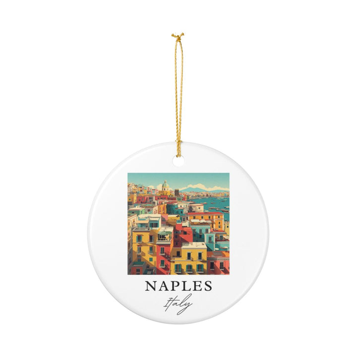 Naples Italy Ornament: Unique Naples Italy Souvenir, Naples Italy Xmas Decor, and Authentic Naples Italy Gift