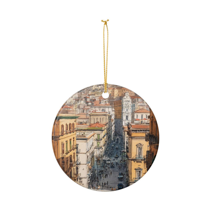 Naples Italy Ornament: Unique Naples Italy Souvenir, Naples Italy Xmas Decor, and Authentic Naples Italy Gift