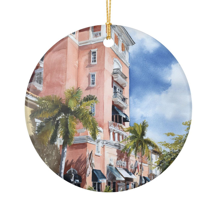 Naples Florida Ornament: Unique Naples Souvenir, Naples Florida Xmas Decor, and Authentic Naples Gift
