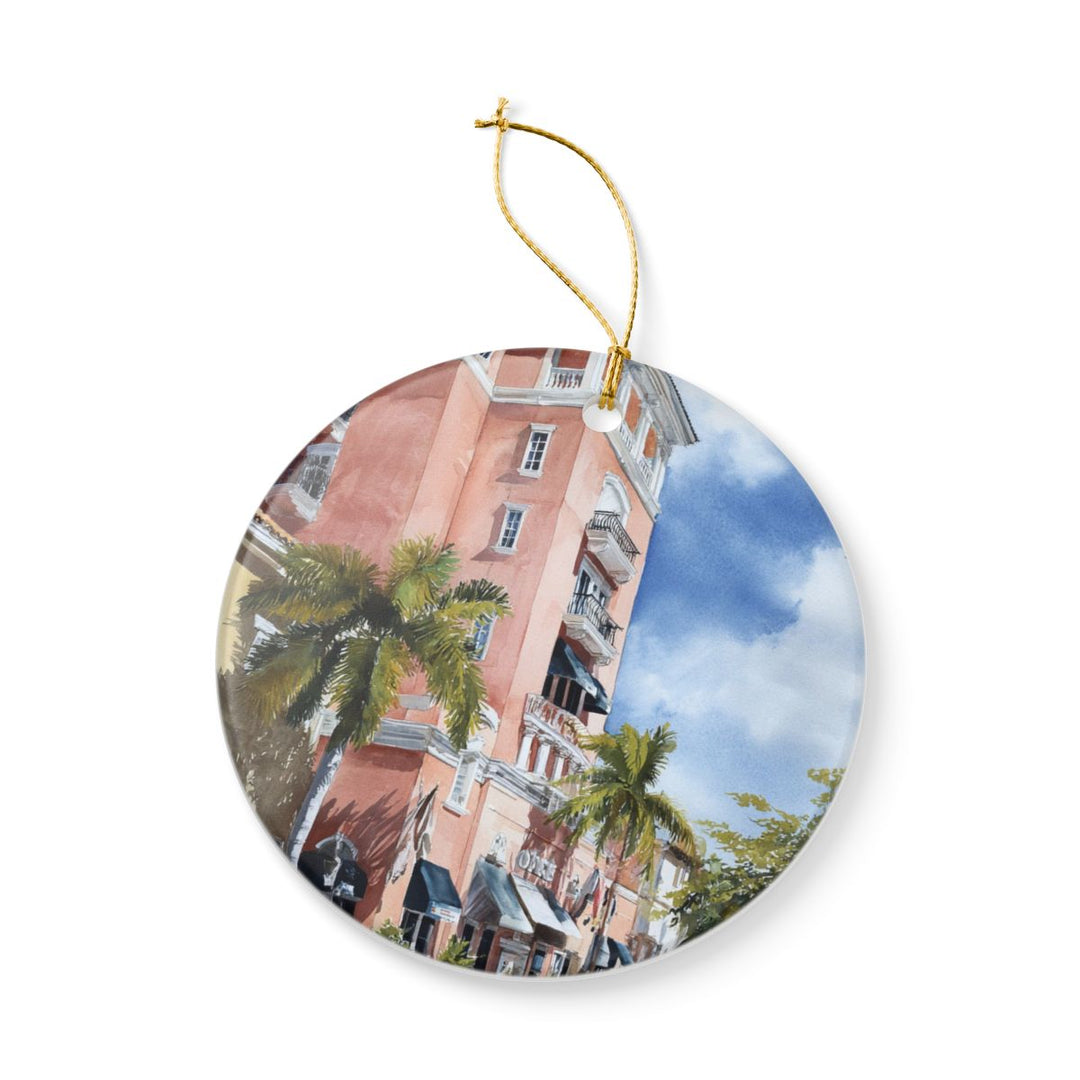 Naples Florida Ornament: Unique Naples Souvenir, Naples Florida Xmas Decor, and Authentic Naples Gift