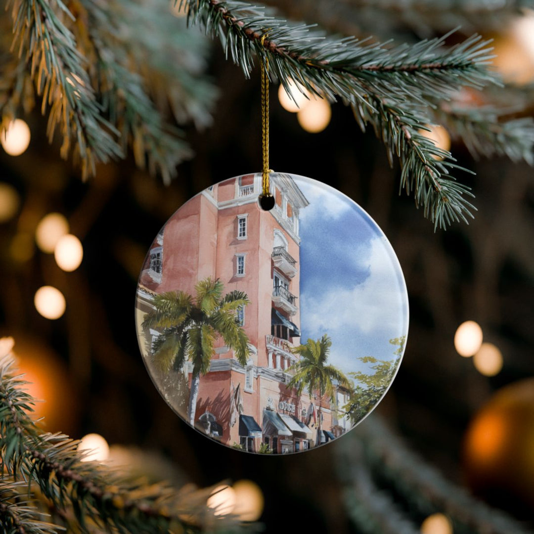 Naples Florida Ornament: Unique Naples Souvenir, Naples Florida Xmas Decor, and Authentic Naples Gift