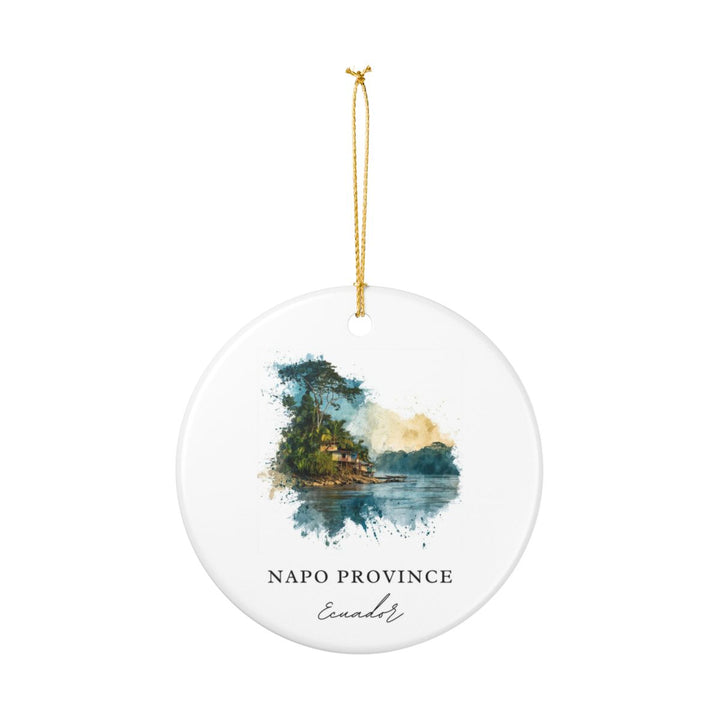 Napo Province Ecuador Ornament: Unique Napo Province Souvenir, Napo Province Ecuador Xmas Decor, and Authentic Napo Province Gift