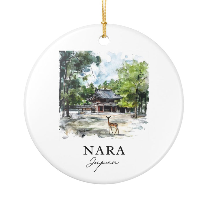 Nara Japan Ornament: Unique Nara Souvenir, Nara Japan Xmas Decor, and Authentic Nara Gift
