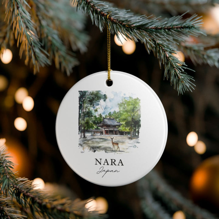 Nara Japan Ornament: Unique Nara Souvenir, Nara Japan Xmas Decor, and Authentic Nara Gift