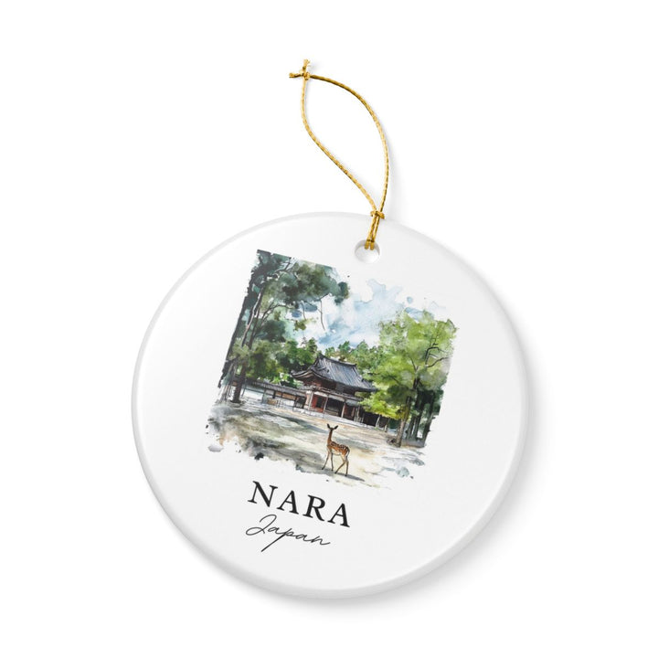 Nara Japan Ornament: Unique Nara Souvenir, Nara Japan Xmas Decor, and Authentic Nara Gift