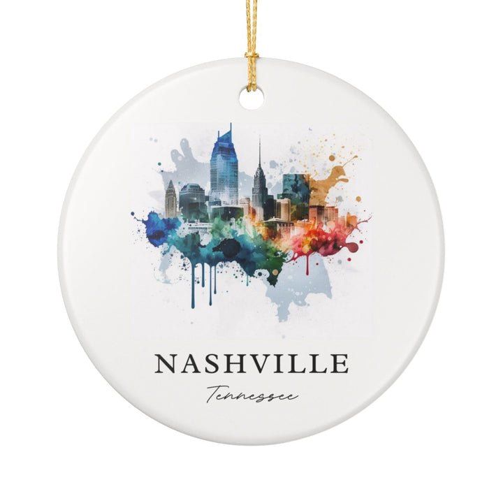 Nashville Tennessee Ornament | Christmas Travel Souvenir Gift