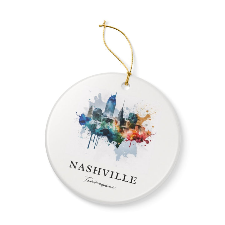Nashville Tennessee Ornament | Christmas Travel Souvenir Gift