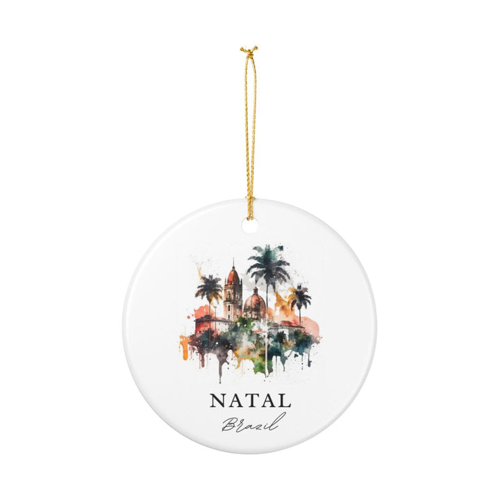 Natal Brazil Ornament: Unique Natal Souvenir, Natal Brazil Xmas Decor, and Authentic Natal Gift