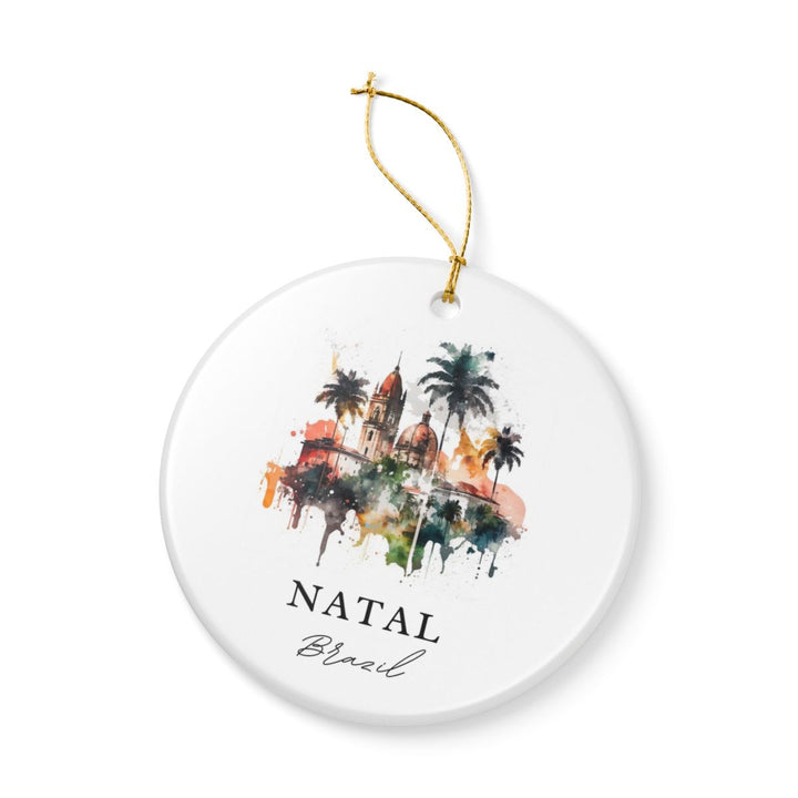 Natal Brazil Ornament: Unique Natal Souvenir, Natal Brazil Xmas Decor, and Authentic Natal Gift