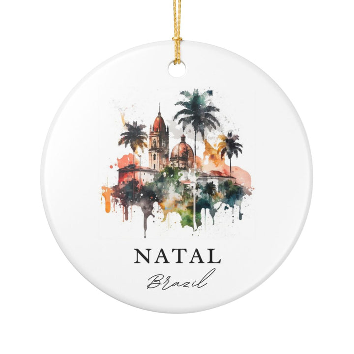Natal Brazil Ornament: Unique Natal Souvenir, Natal Brazil Xmas Decor, and Authentic Natal Gift