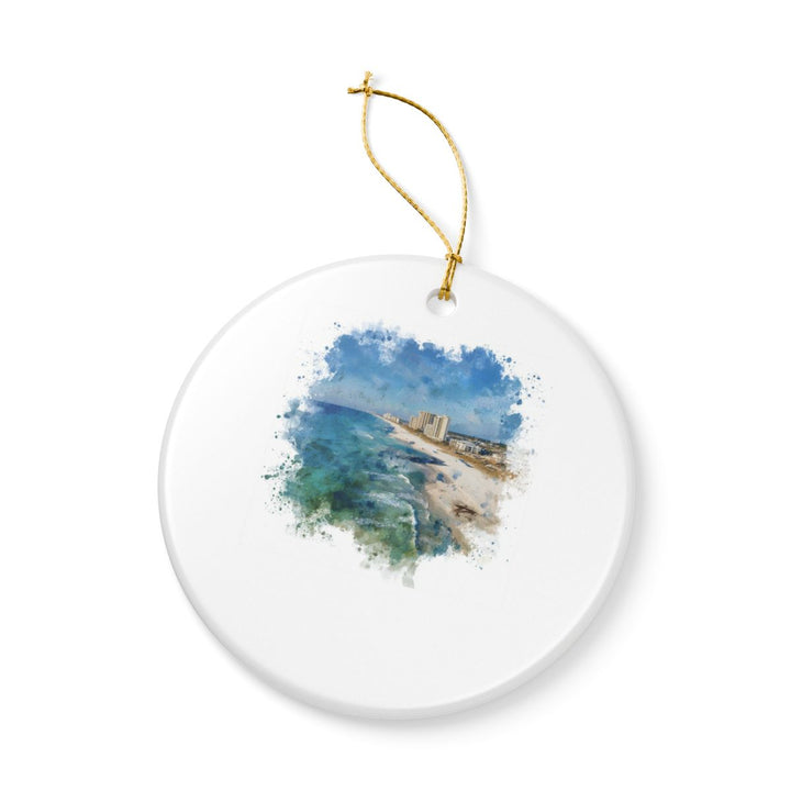 Navarre Beach Ornament: Unique Navarre Beach Souvenir, Navarre Beach Xmas Decor, and Authentic Navarre Beach Gift