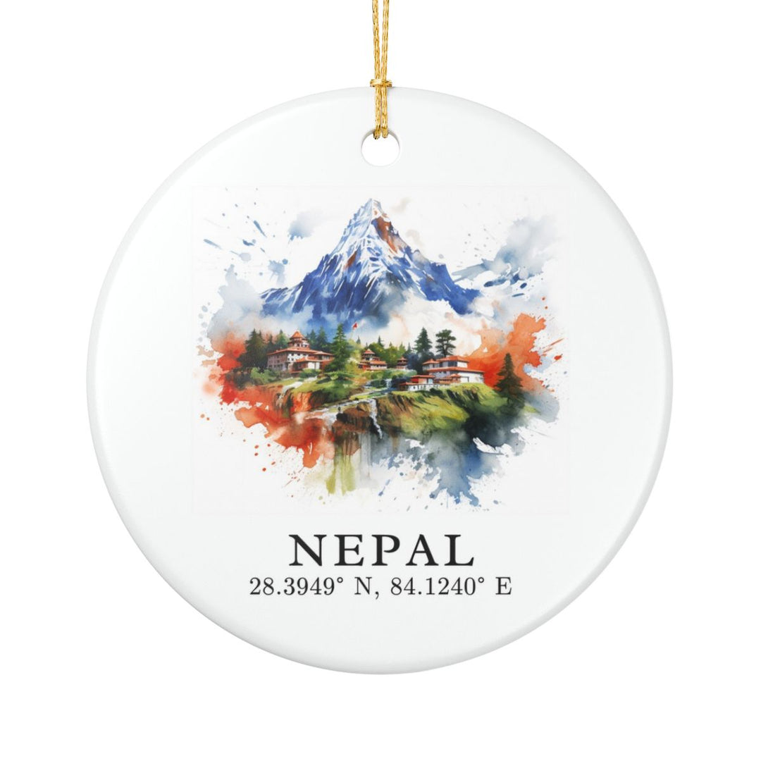 Nepal Ornament | Christmas Travel Souvenir Gift