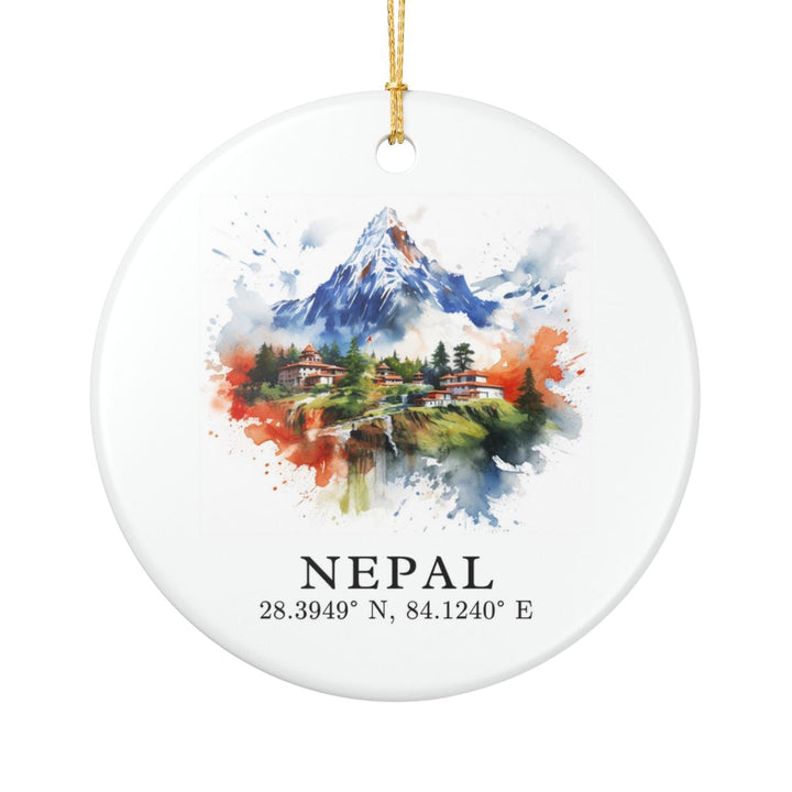 Nepal Ornament | Christmas Travel Souvenir Gift