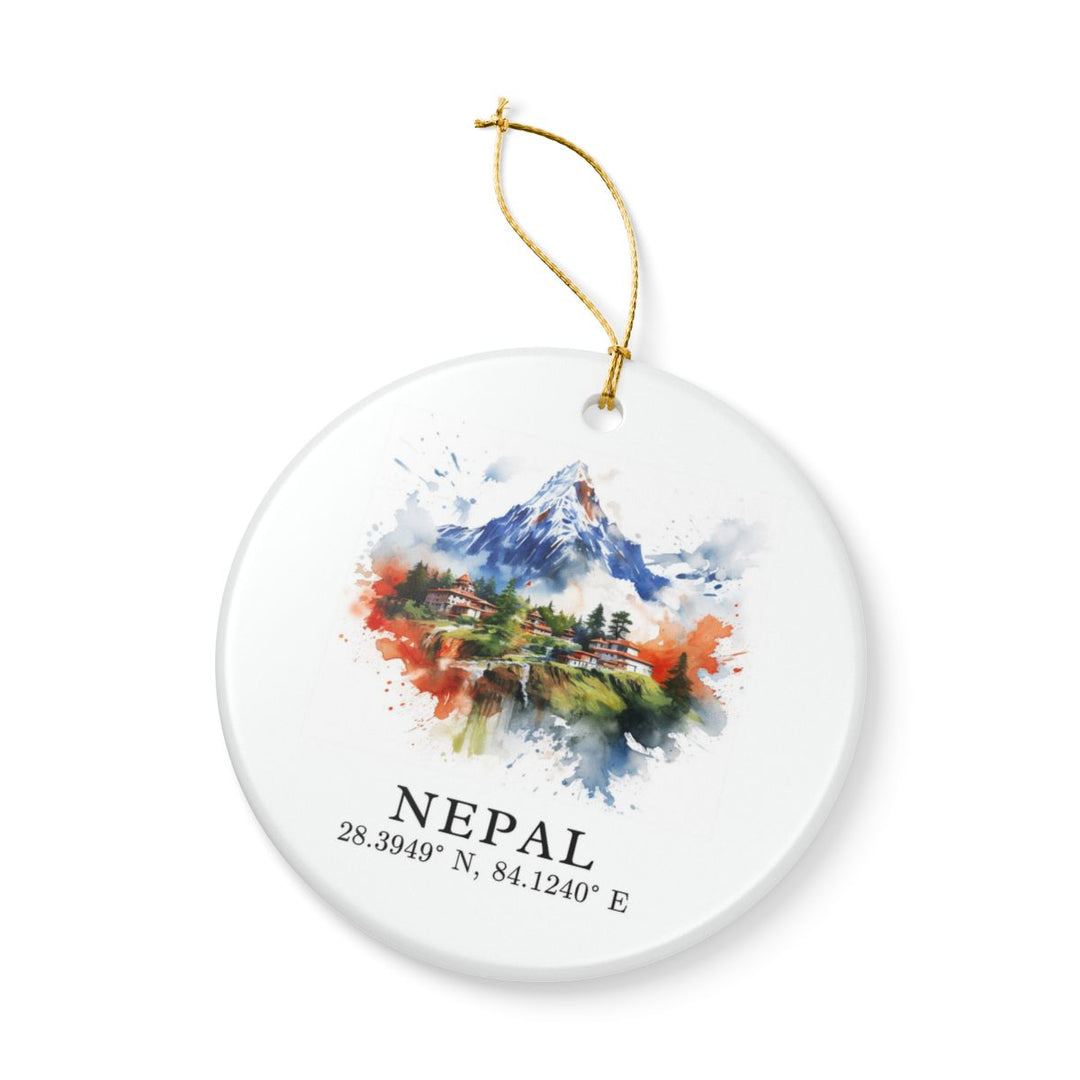 Nepal Ornament | Christmas Travel Souvenir Gift