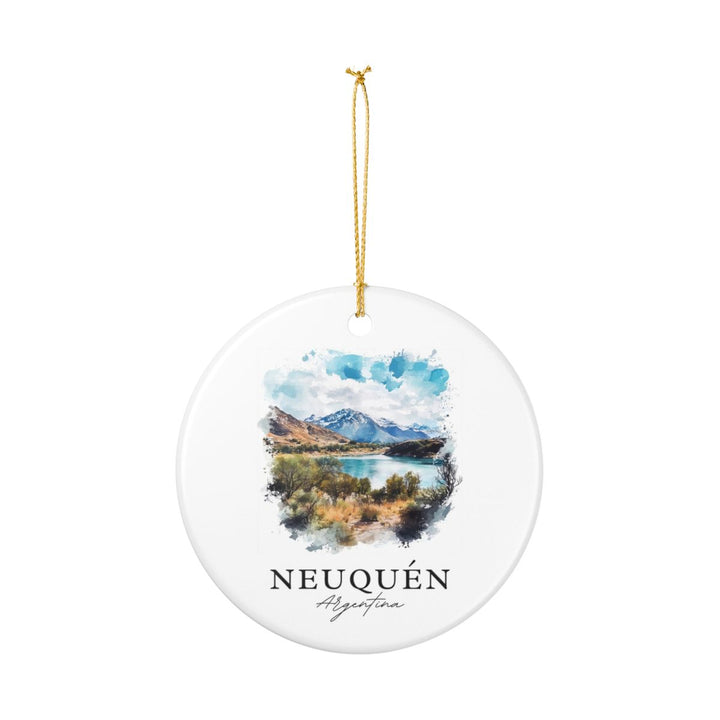 Neuquén Argentina Ornament: Unique Neuquén Souvenir, Neuquén Argentina Xmas Decor, and Authentic Neuquén Gift