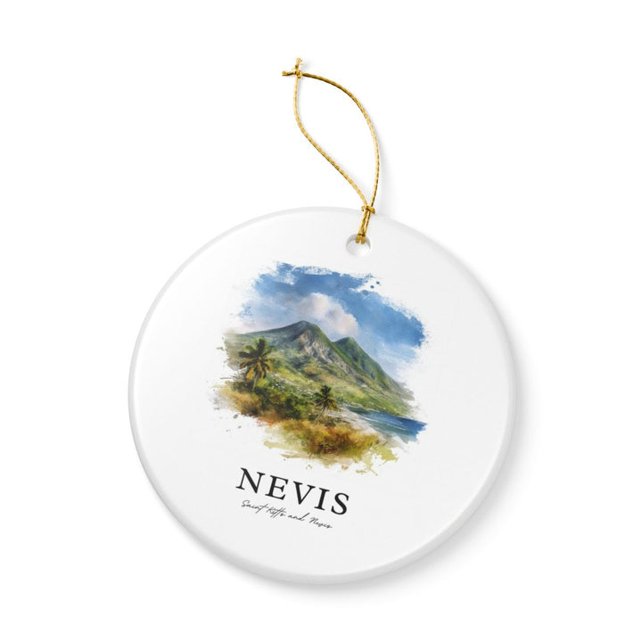 Nevis St Kitts and Nevis Ornament: Unique Nevis St Kitts and Nevis Souvenir, Nevis St Kitts and Nevis Xmas Decor