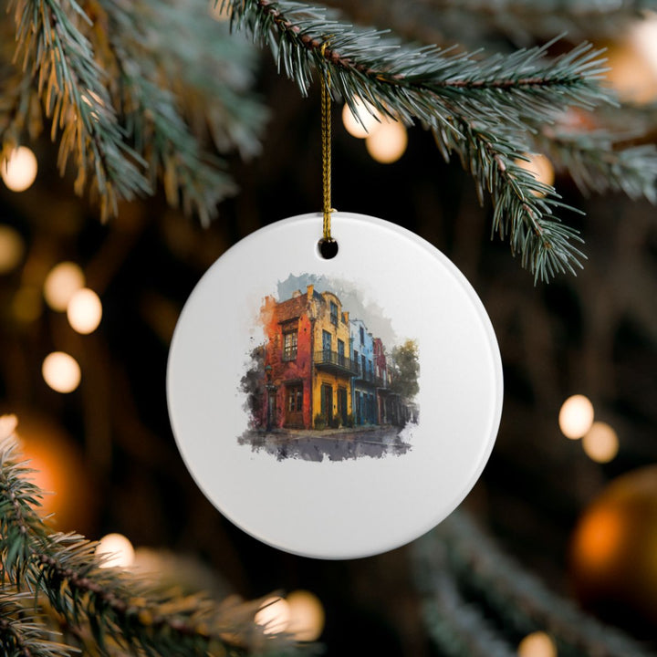 New Orleans Louisiana Ornament: Unique New Orleans Souvenir, New Orleans Louisiana Xmas Decor, and Authentic New Orleans Gift