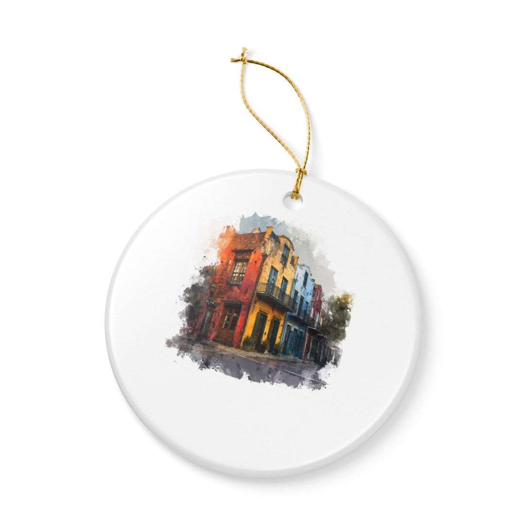 New Orleans Louisiana Ornament: Unique New Orleans Souvenir, New Orleans Louisiana Xmas Decor, and Authentic New Orleans Gift
