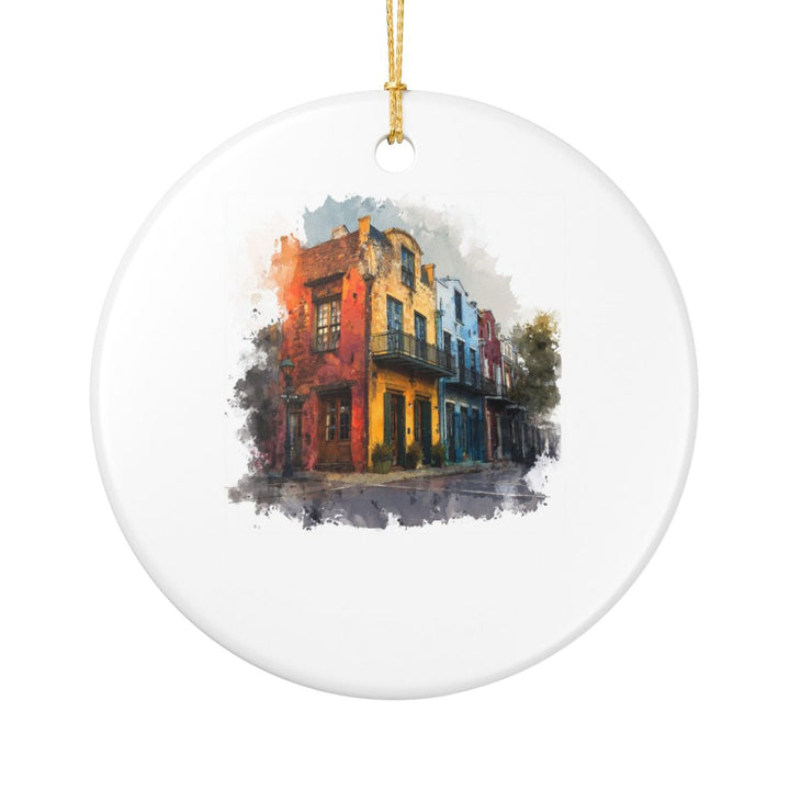 New Orleans Louisiana Ornament: Unique New Orleans Souvenir, New Orleans Louisiana Xmas Decor, and Authentic New Orleans Gift