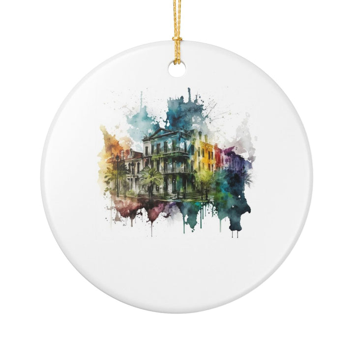 New Orleans Louisiana Ornament: Unique New Orleans Souvenir, New Orleans Louisiana Xmas Decor, and Authentic New Orleans Gift