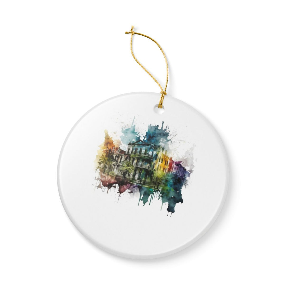 New Orleans Louisiana Ornament: Unique New Orleans Souvenir, New Orleans Louisiana Xmas Decor, and Authentic New Orleans Gift