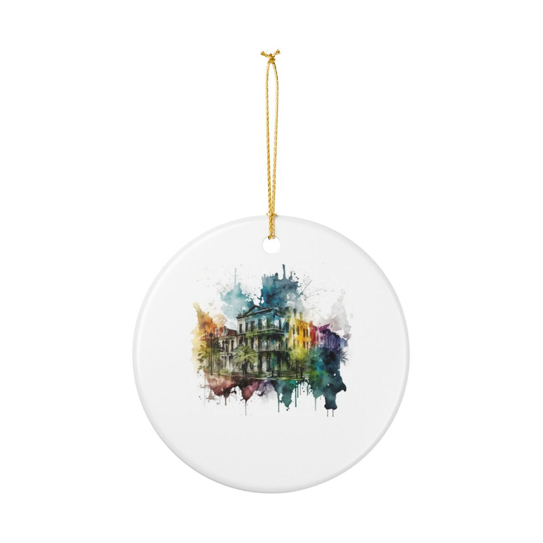 New Orleans Louisiana Ornament: Unique New Orleans Souvenir, New Orleans Louisiana Xmas Decor, and Authentic New Orleans Gift