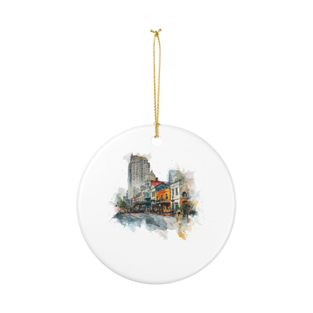 New Orleans Louisiana Ornament: Unique New Orleans Souvenir, New Orleans Louisiana Xmas Decor, and Authentic New Orleans Gift